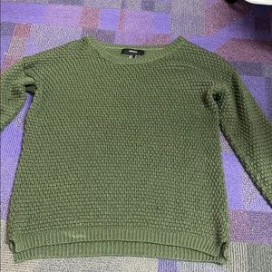 Army Green Knit Sweater
